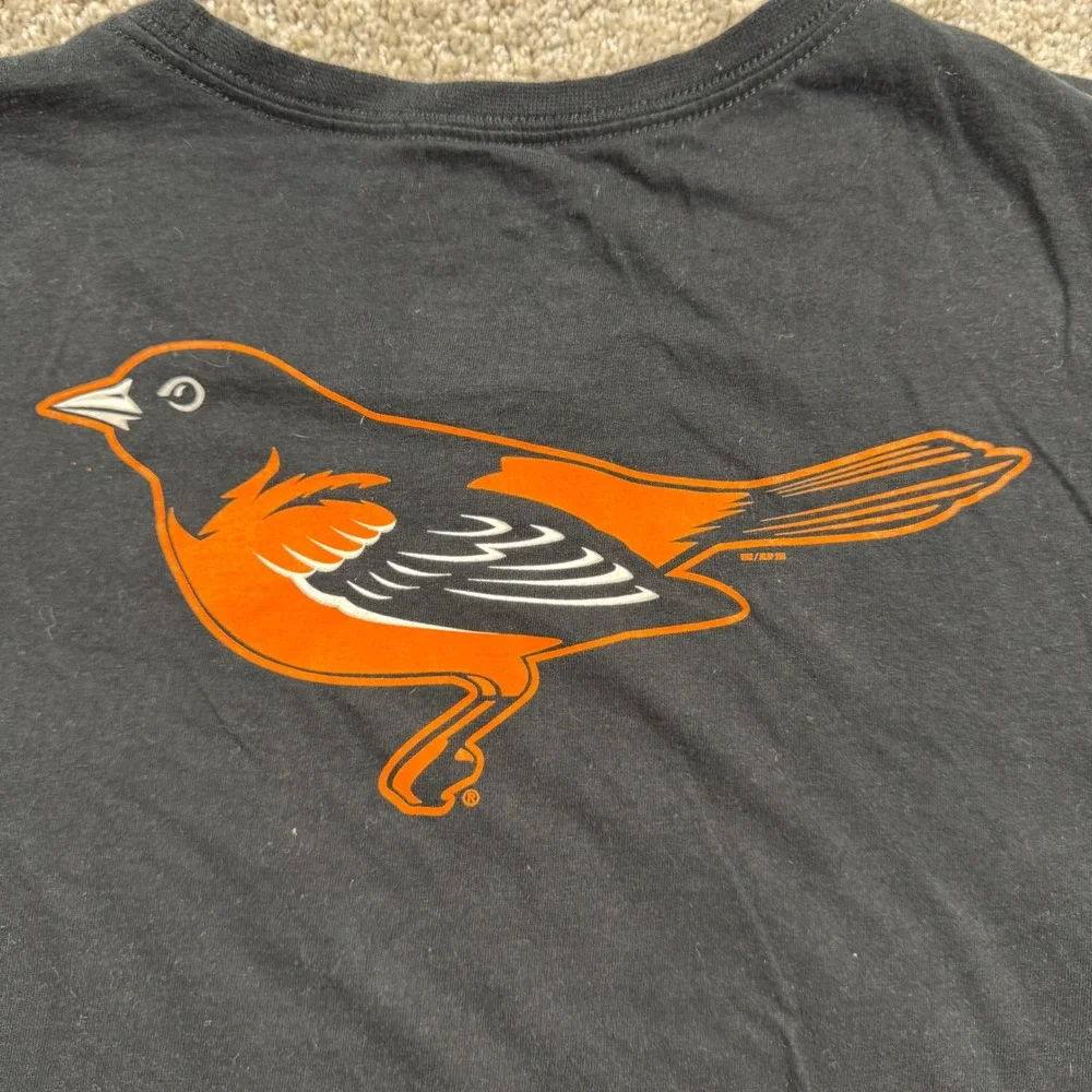 Nike Baltimore Orioles The Birds Graphic T-Shirt Black Womens Medium MLB 0667 - Picture 4 of 8